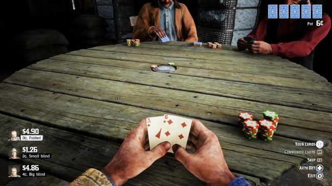 poker red dead redemption